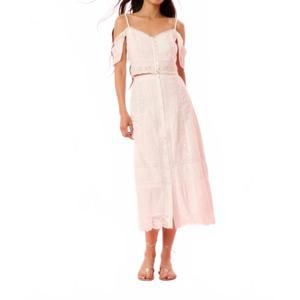 NEW LOVESHACKFANCY alessia skirt in optic white